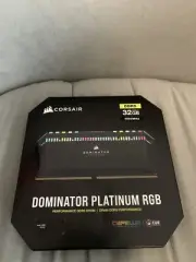 Corsair Dominator Platinum RGB 32GB (16GB x2) 4800MHz DDR5 (CMT32GX5M2A4800C40)