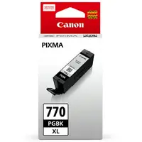 在飛比找樂天市場購物網優惠-CANON PGI-770XL-BK 原廠黑色高容量墨水匣