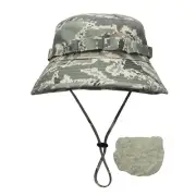 Summer Hat Outdoor Camping Men Short Brim Digital Camouflage Army Sunscreen