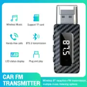 USB Bluetooth 5.3 Audio Adapter Transmitter Receiver For Car AUX Speaker PC TV