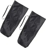 Generic 2pcs Stroller Storage Bag Travel Bags Foldable Travel Bag Traveling Stroller Bag Stroller Covers Stroller Travel Covers Stroller Airplane Travel Bag Travel Stroller Bag Black Nylon