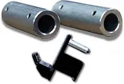 Power Rack Attachment Pin Adapter Sleeve - 5/8" to 1" - Universal Fitment on Standard 2"x2", 3"x2", and 3"x3" Power Racks, Cages, & Rigs