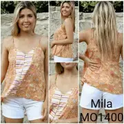 DREAMCATCHER BOHEMIAN STYLE TOP 'MILA MO1400' SIZES 10 12