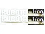 MyTractor Decal B7100 fits Kubota B1700, B7100