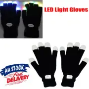 Flashing Gloves Glow 7 Mode LED Rave Light Finger Lighting Mitt Party Glow Games