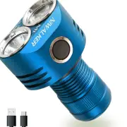 Niwalker ETmini M1 V2S 3000LM 185M Throw EDC Flashlight CW&NW Handheld with Magnetic Tailcap Type-C Rechargeable High CR