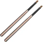 Outanaya 2pcs Gradient Nail Art Brushes Set Blooming Nail Tools for DIY Manicure Durable Bristles for Effortless Gradient Effects for
