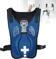 Anti Choking Obstruction Trainer Vest, Anti-Choking Trainer Vest,Practice Training Model, Adjustable Stretch and Tightness, CPR First Aid Training, for Nurse & Student First Aid Teaching,Blue-Child