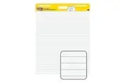 Post-It SS Easel Pad Lined 561WLSS White 7100222205