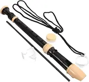 ERINGOGO 1 Set Music Flute for Beginners with Cleaning Tools Durable Recorder for Music Classes and Performances