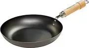 Riverlight J1228 Kyoku Japan Iron Frying Pan, 11.0 inches (28 cm), Iron Nitriding, IH Compatible, Rust Resistant, Made in Japan