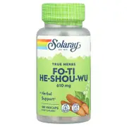 Solaray, True Herbs, Fo-Ti He-Shou-Wu, 610 mg, 100 VegCaps