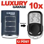 10x Boss Garage Door Compatible Remote BHT3/BHT-3/HT3/BOSS6 433MHz BOL4/BOL6/OL4