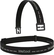 Weltool Durable Elastic Headband Elastic Strap for Most Black Diamond Petzl Princeton Tec Energizer Pelican Silva Fenix Headlamps 1" Width Comfortable Headlamp Band