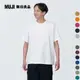 男棉混天竺圓領短袖T恤【MUJI 無印良品】