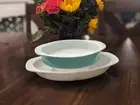 Set of 2 Pyrex Divided Bowl Display Stands | BOWLS NOT INCLUDED