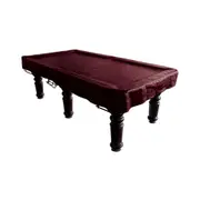 Formula Sports 7' Billiards Pool Table Cover Dust Protector Vinyl Bungrundy