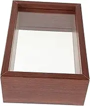 HEATSHAKING Photo Display Box DIY Photo Frame Shadow Boxes Frames Picture Frame Pressed Flower Frame Flower Display Case Specimen Display Frame Dried Flower Frames Photo Frame Ornaments Wood