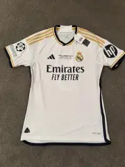 Real Madrid 2023/2024 Adidas Authentic Jersey S/S Bellingham UCL Final