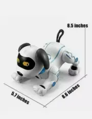 Fisca Remote Control Dog, RC Robotic Stunt Puppy Voice Control Toys Handstand Pu