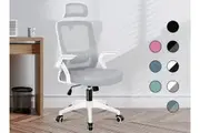 ALFORDSON Mesh Office Chair Adjustable Headrest Armrests