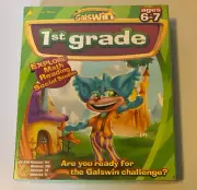 Software PC Galswin 1st Grade Math Ages 6-7 NEW SEALED Big Box