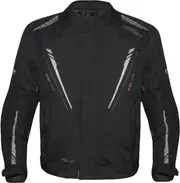 Germot Spencer Evo, textile jacket , color: Black/Grey , size: Belly 3XL