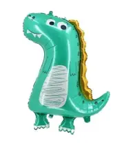 1 Pcs 34 Inches Foil Balloon Dinosaur Party Supplies Tableware Kids Children Birthday Decoration