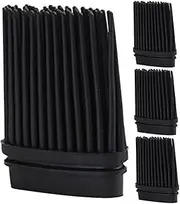 4Pcs Basting Brush Refills Silicone Pastry Brush Heads for Grilling Barbecue Easy Clean Compact Design for Sauces Oils Baking