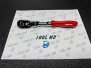Snap-on Tools USA NEW RED 3/8" Drive Hard Grip Flex Head Ratchet FHFD80A