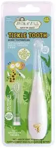 JACK N' JILL Tickle Tooth Sonic Toothbrush (0-6 Years) (Includes Replacement Head)