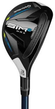 New TaylorMade Golf LH SIM2 Max Rescue Hybrid (Left Handed)