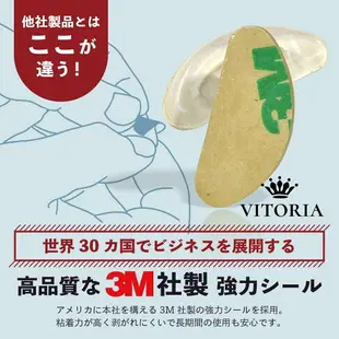 日本熱銷 VITORIA 矽膠眼鏡鼻墊片 止滑 舒適 3M長效背膠 不壓睫毛 運動止滑 附收納盒、收納袋【小福部屋】