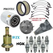 Tune Up Kit Filters Cap Wire Spark Plugs For FORD E-100 ECONOLINE L6; 4.9L 1978 (for: Ford)
