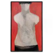 Berwin (1925-2023) hand signed original Painting on Canvas Dated 1964