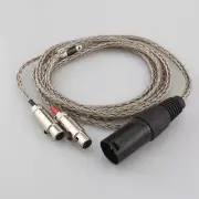 Customized Connector OCC Headphone Upgrade Cable for Audeze LCD3 LCD-2 LCD4