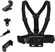 Yoogeer Adjustable Cellphone Selfie Chest Mount Harness Strap for iPhone 14 13 12 11 Pro Max Xs XR Samsung S21 S20