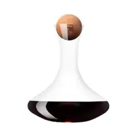 在飛比找PChome24h購物優惠-《Vacu Vin》水晶玻璃醒酒瓶+軟木球(1L)
