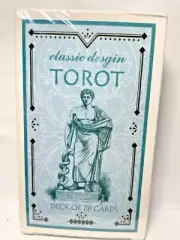 Classic Design Tarot Cards Deck with Guidebook of Rider Deck Beginners