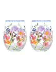 [Maxwell & Williams] Affection Stemless Glass 550ml Set of 2 Gift Boxed in Multi