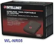 Wireless 150N 3G Portable Router, Intellinet 524803