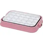 Japanese TAKOYAKI Octopus ball Grill Pan Plate Cooking maker IRIS OHYAMA NEW!