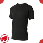 【MAMMUT 長毛象 男 COTTON POCKET T-SHIRT 短袖T恤《黑》】1017-10001/運動衣/圓領