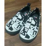 FILA 男童加硫帆布鞋(台灣製造) （只穿1次）19CM~