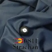 STRACHAN 6811 English Pool Snooker Billiards CLOTH 9ft x 4.6ft - NAVY BLUE