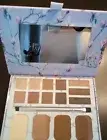 LAURA ASHLEY Face Contour Highlight Palette Kit • Mirror, Brush • Neutral Colors