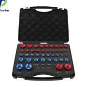 44-piece Nut And Bolt Thread Checker 23 Inch + 21 Meter Thread Gauges Au