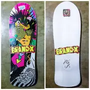 LE Dip, Signed, Screened, and White Dipped Brand X Weirdo Stick