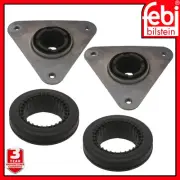 Front Strut Mount x2 and Bearings Febi 44662 For Renault Captur Clio Grand Modus
