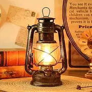 Oil Lamps, Retro Oil Lamp Portable Old Horse Lamp Decorative Oil Lamp Outdoor Camping Lamp Power Failure Emergency Lamp (Not Included Lamp Oil)